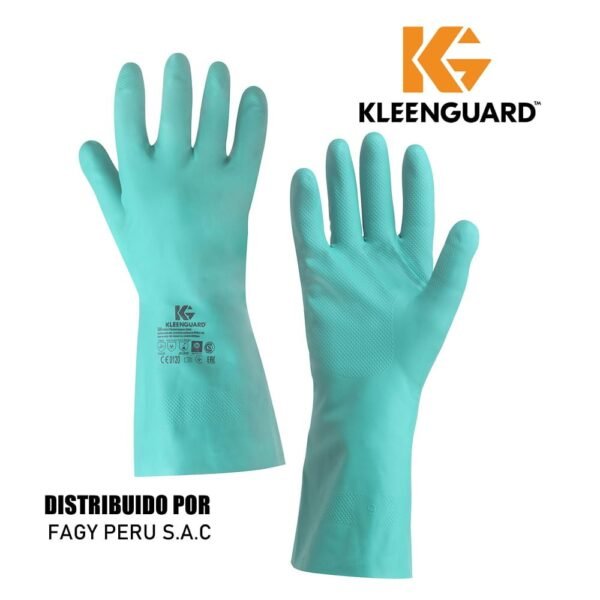 G80 Guante Nitrilo Verde 13″ KleenGuard