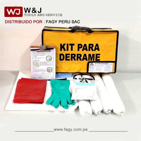 Kit Antiderrame Hidrocarburos Maletin 20L