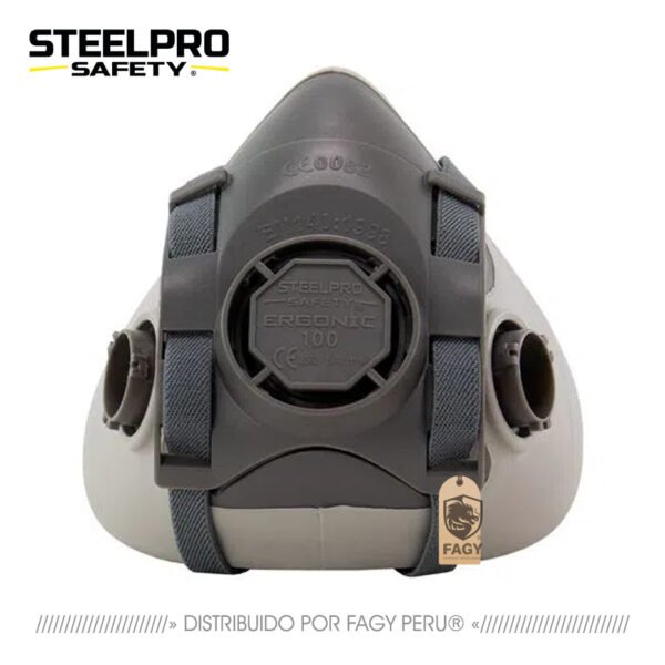 Respirador Medio Rostro Ergonic 100